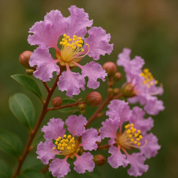 Preview: Chinesische Kräuselmyrte Petite Orchid - Lagerstroemia indica Petite Orchid
